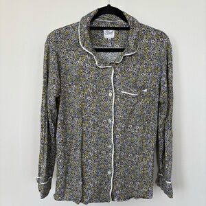 Plush Stay Warm & Stylish Pajama Top Size XS